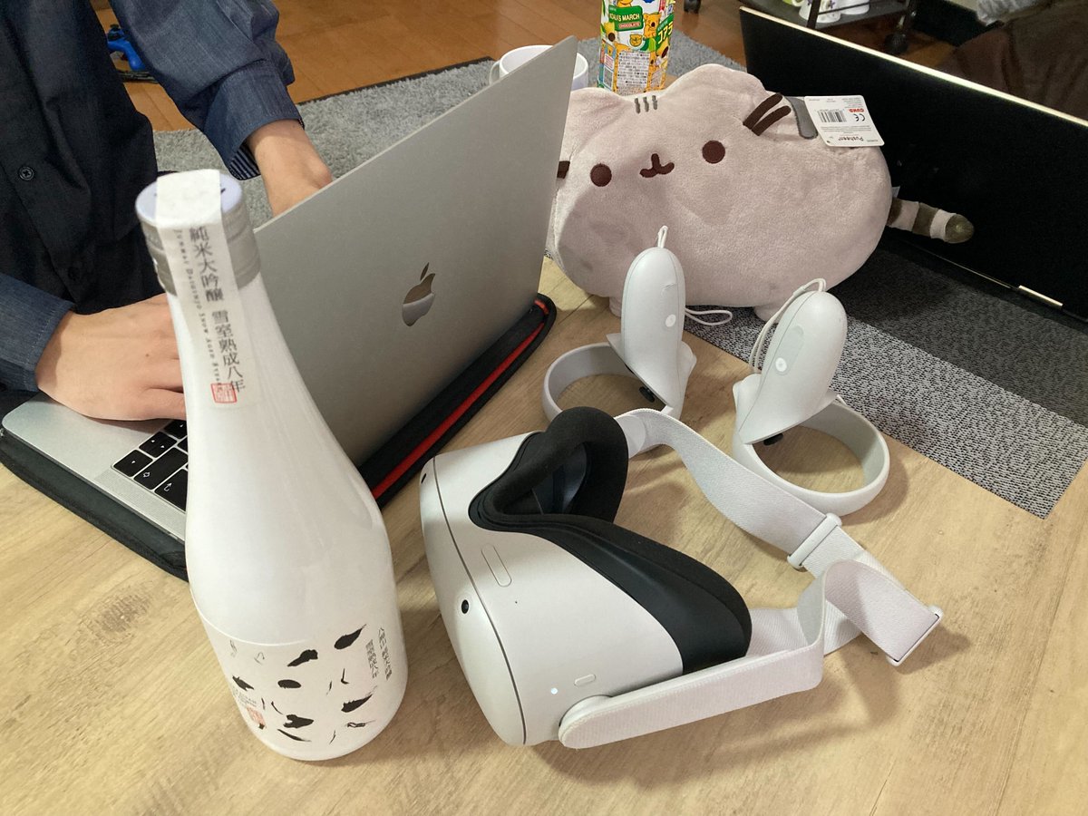 cocoon_vr's tweet photo. 明日冬コミに出展するプロトを限界最終調整してます🤮🤮🤮
#C101　#コミックマーケット101 https://t.co/XT2RK2XYTJ