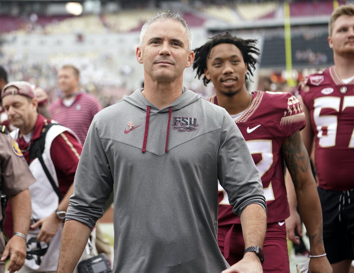 BR_CFB's tweet photo. Last year, Florida State finished with a 5-7 record.

This season, the Noles clinched their first 10-win season since 2016.

Trust the process 🙌 https://t.co/G0AfCiDrl4
