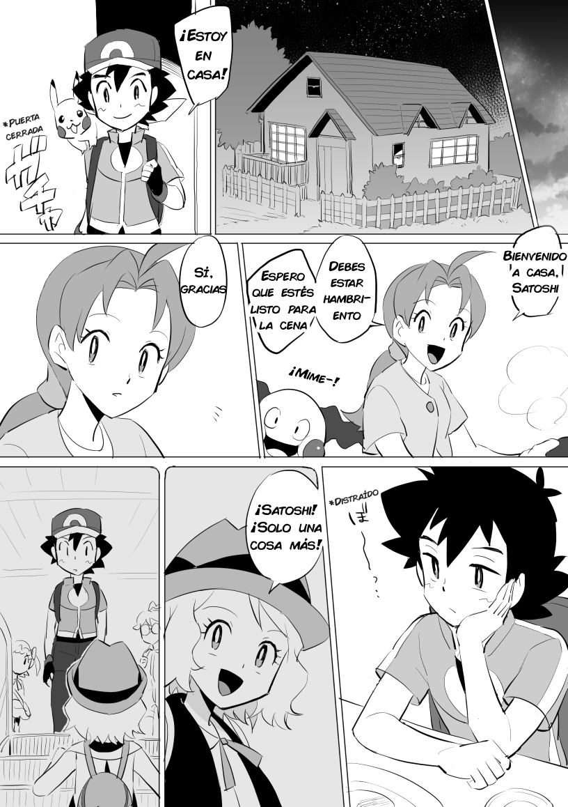 amourfiction's tweet photo. Muy buenas✌️ siempre que Ash vuelve a su casa se me viene a la mente este cómic, en estos últimos 11 episodios con Ash existe la posibilidad de que podamos ver la conclusión final al Amourshipping, hasta entonces solo queda esperar un poco más. #Amarant

Artista: djc880 https://t.co/zBpKNAlHCM