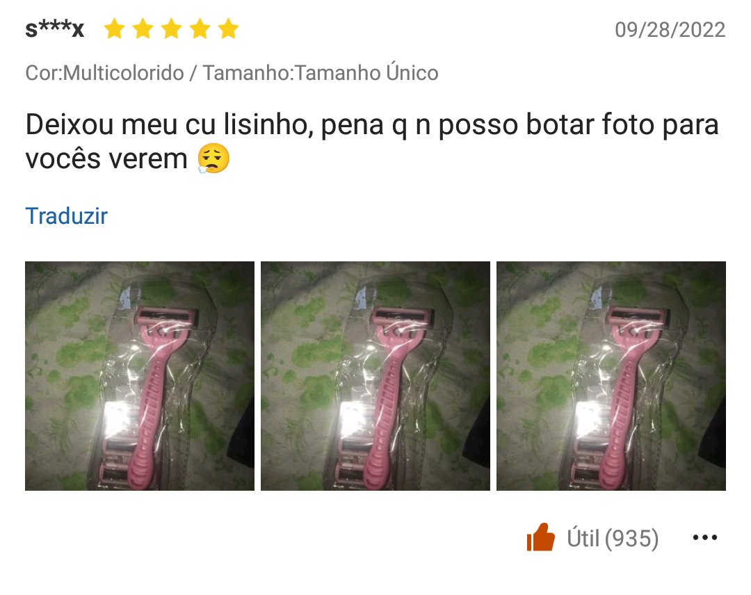 tava olhando a shein e achei essa preciosidade