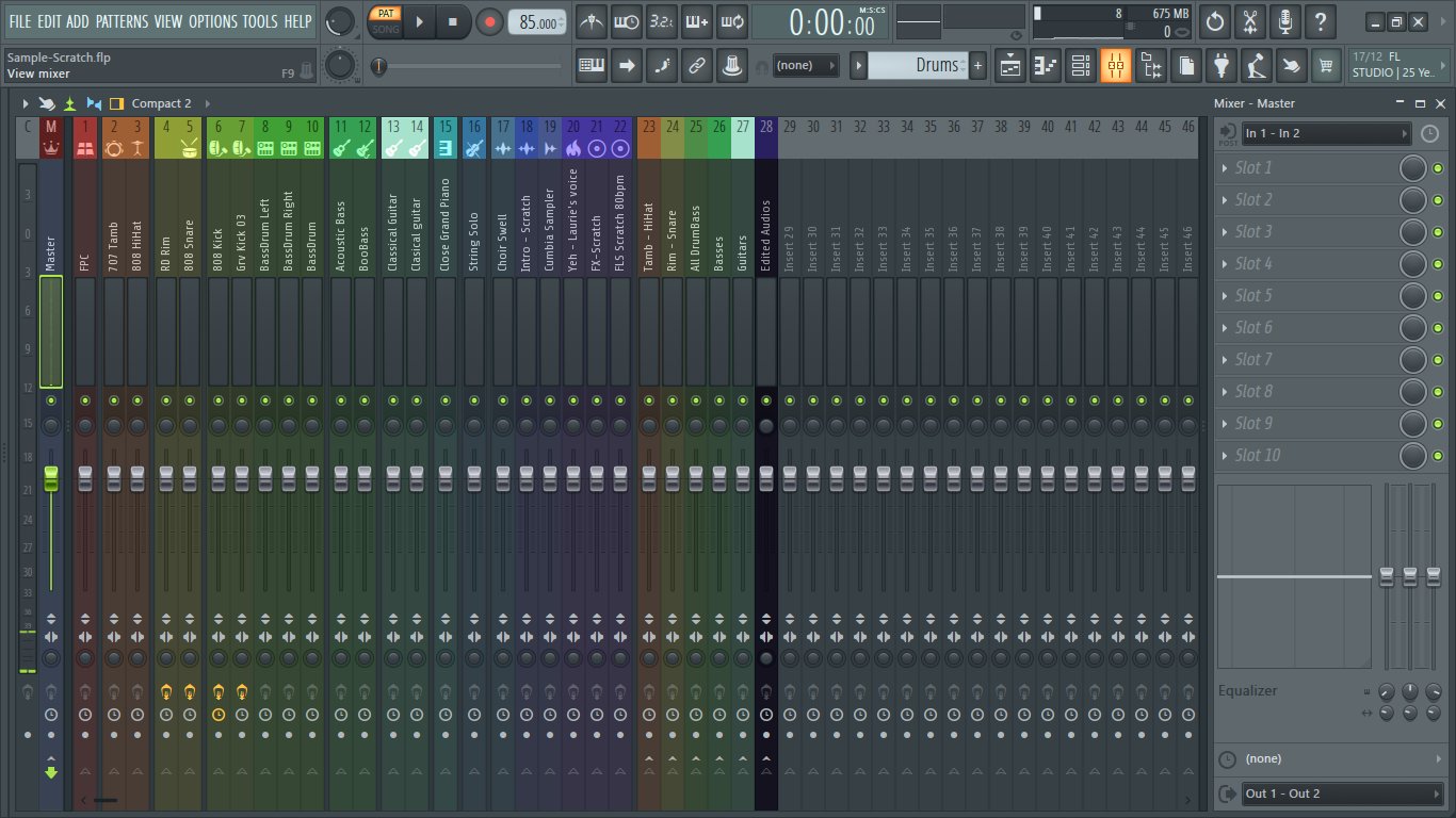 Los sonidos de un futuro beat en la multitrack