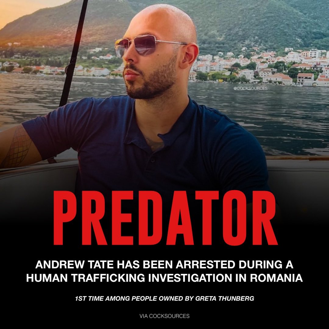 Cock_Sources's tweet image. Andrew Tate is really a predator 😭😭