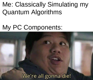 QuantUniEd's tweet photo. Remember to submit yours to win a t-shirt with your meme.

#quantumcomptuing #quantumcomputer #noise #meme #quantummeme #funny #memecompetition #memes #qutrit https://t.co/fjEqtdDNvy