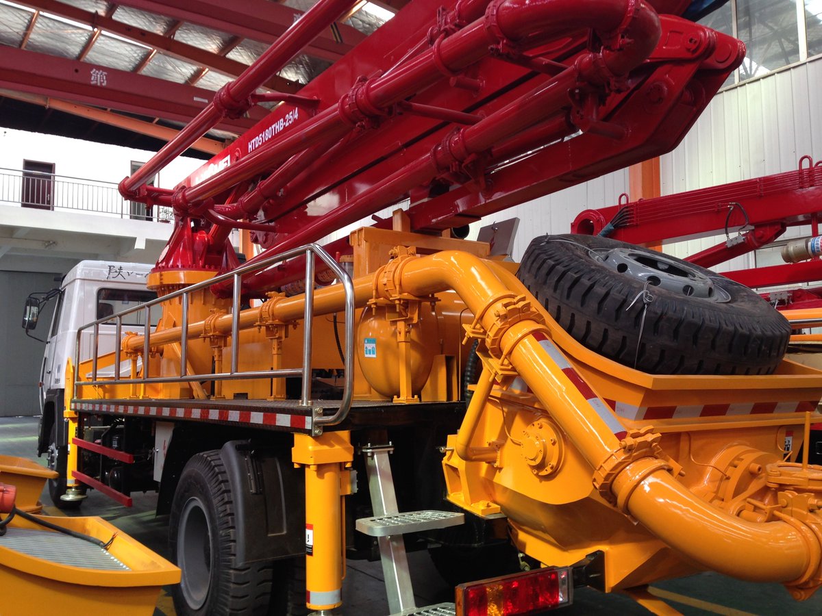 concreteplanthm's tweet photo. Boom Concrete Pump 37-54m Hot Sale๐ฅ๐ฅ๐ฅ
Reliable Hydraulic Parts + Free Spare Parts
Whatsapp: 008618137889531
nydia@concretebatchplant24.com
#concretepump #concretepumptruck #concretepumping #boompump #pumptruck #concreteboom #concretepumpparts https://t.co/YhhTGMlcgj