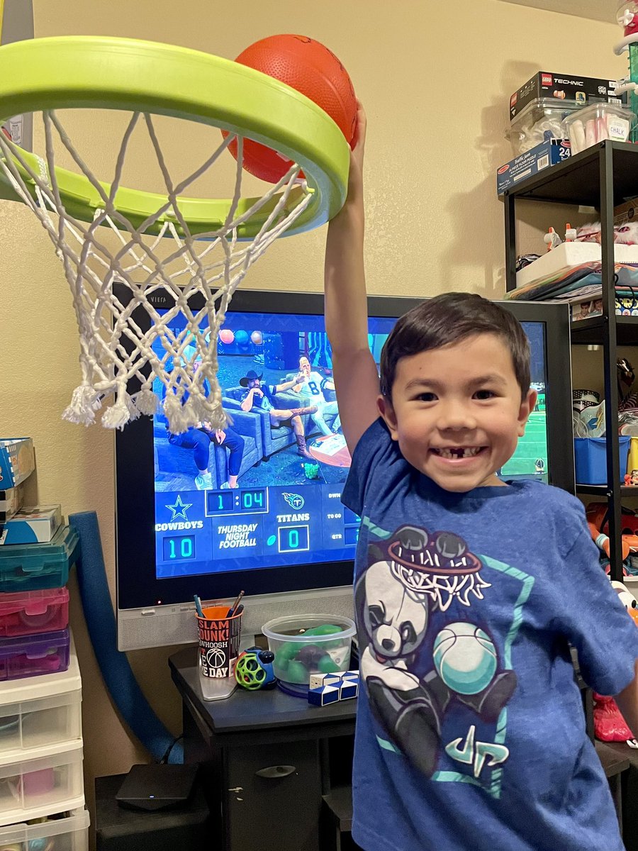 baikiet's tweet photo. Basketball is Jacob’s favorite sport but he won’t miss @DudePerfect whenever they’re on #TNFonPrime   #TNFDUDEPERFECT !!! https://t.co/C5ut2ACKdN