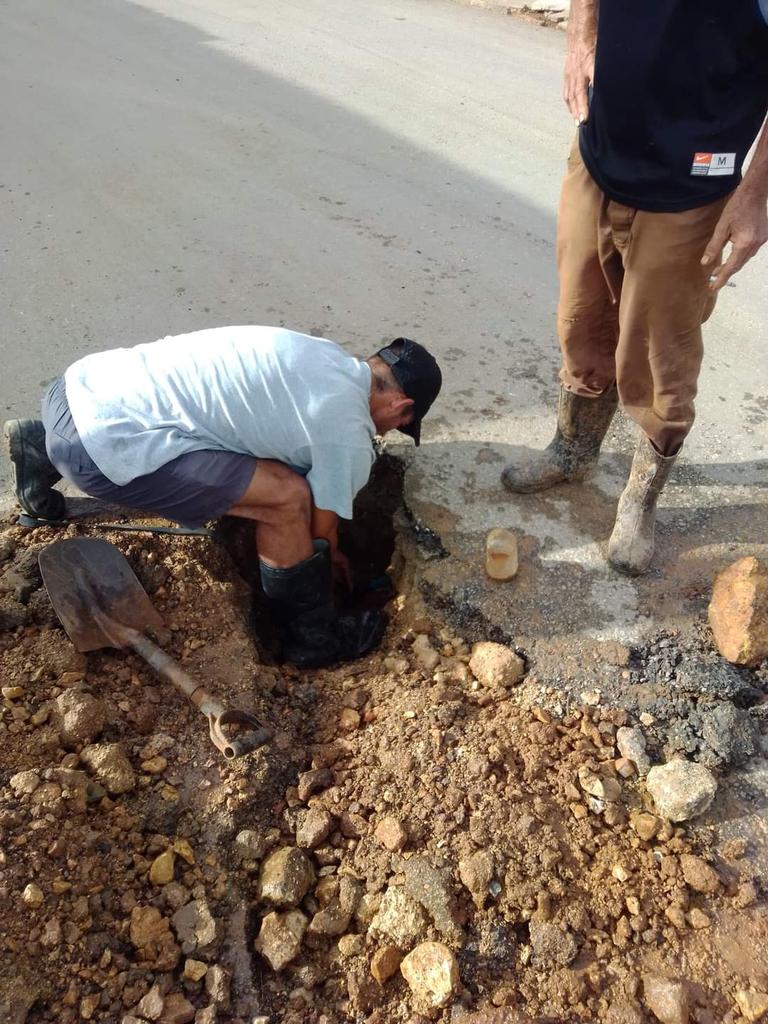 Cerrando el año se continúa con la suprision de salideros en el Casco Urbano del municipioBejucal, específicamente en Calle 7 entre 2 y A , que es una arteria principal del municipio y provocaba molestias y quejas de la población. <a href="/ArnerMarrero/">Arner Marrero</a>