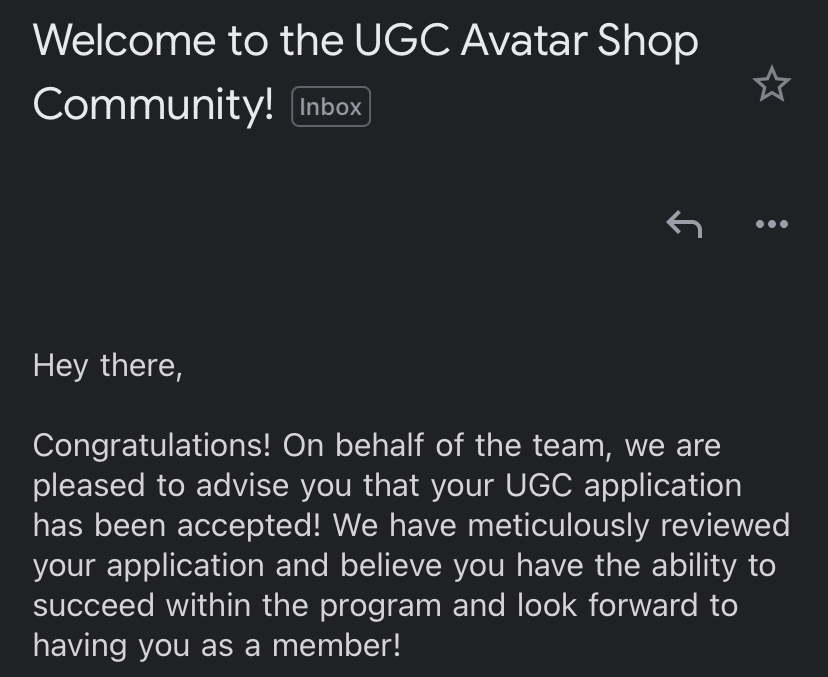 wahooey!! #RobloxUGC