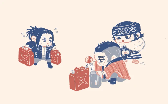 【再】年の瀬っぽいのあまり無かったので、ぽかぽか器具の絵置いておきます。 