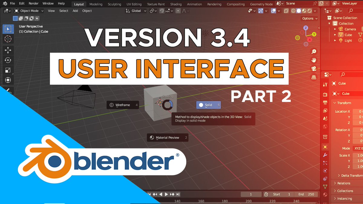 cgcracks's tweet image. Beginners learn the blender 3.4 user interface via my youtube channel #cgcracks
Link in bio
#blender #blendertutorials
#blender34
#modeling #blender3d #videoediting