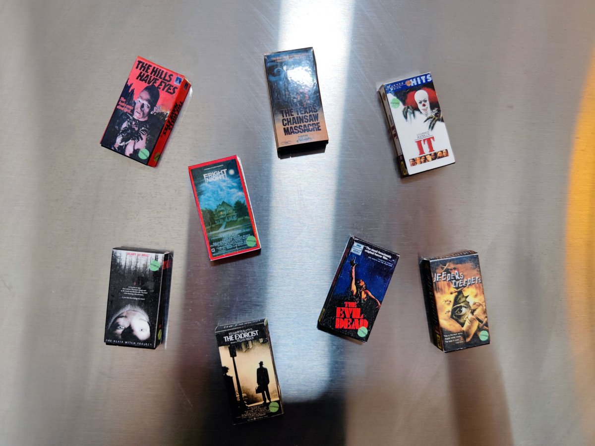 gothmomica on Twitter "Omg these horror movie vhs fridge are insane???????? How