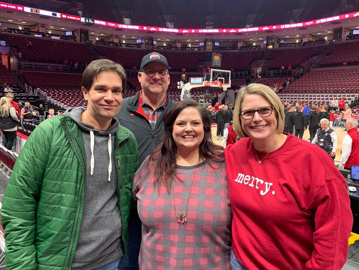 First Ohio State Basketball game in the books and looking forward to a second! So much fun watching the Bucks win and supporting my former Turpin Spartan, #44, Owen Spencer. Great seats, great game, great people! #osubasketball #OSU #GoBucks #spartanstrong #turpinspartans