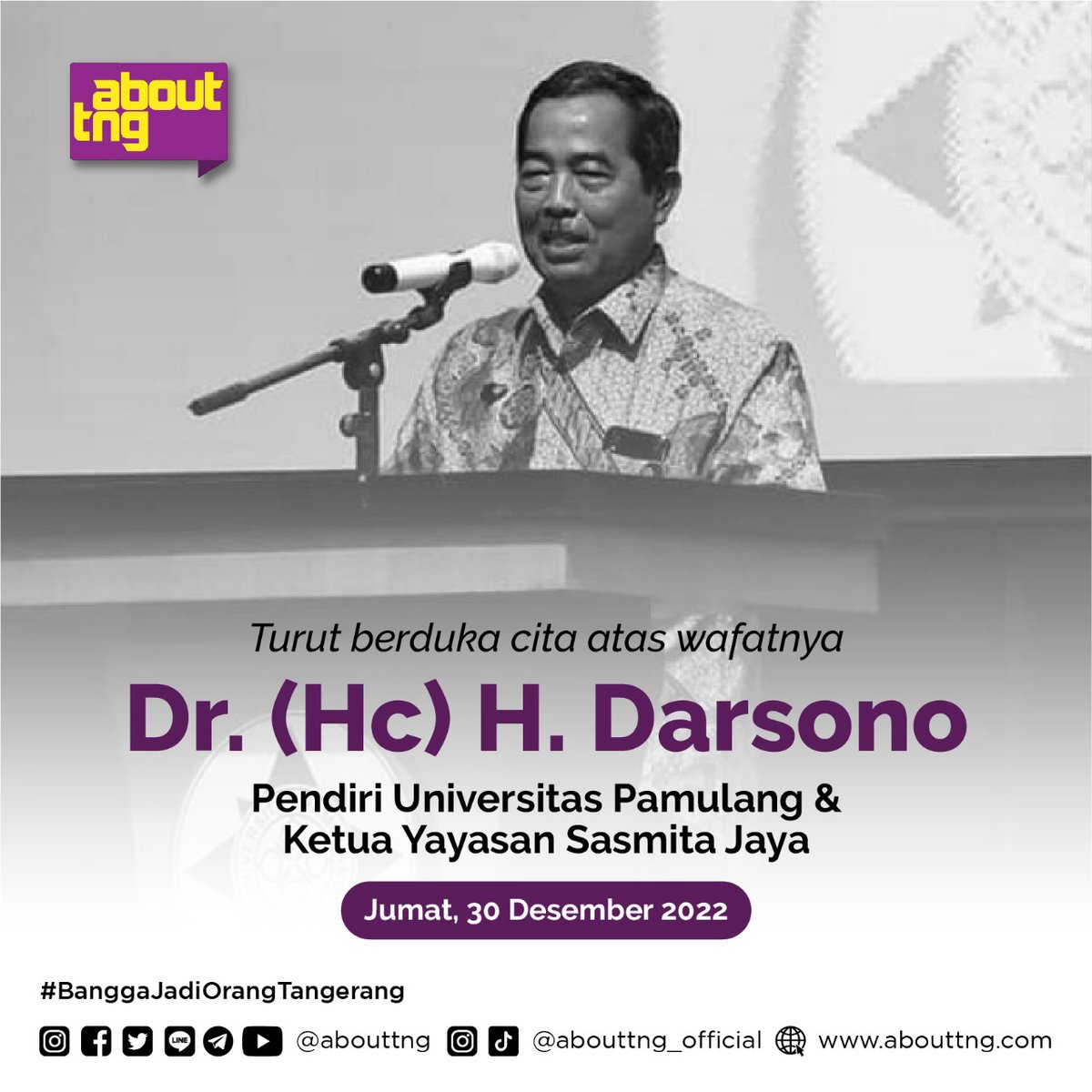 D_Lukman_Hakim's tweet photo. Telah kehilangan orang baik.. 
Insyallah surga baginya. 
Terimakasih pak. Cita-citamu mulia UNPAM Bisa menampung semua kalangan 
#unpam https://t.co/d040t0KVQI