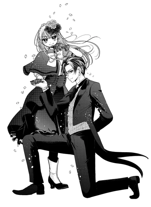 情報解禁されたのでお知らせです。1月20日発売のちゃおDXにて『怪盗は今宵も花束を。』2月3日ごろ発売のちゃお3月号と翌月発売予定の4月号にて『怪盗は今宵も花束を。』前編後編で掲載されます!またまたアリアたちを描けるとは思いませんでした!アリアの活躍を応援してくださいね!#ちゃお  