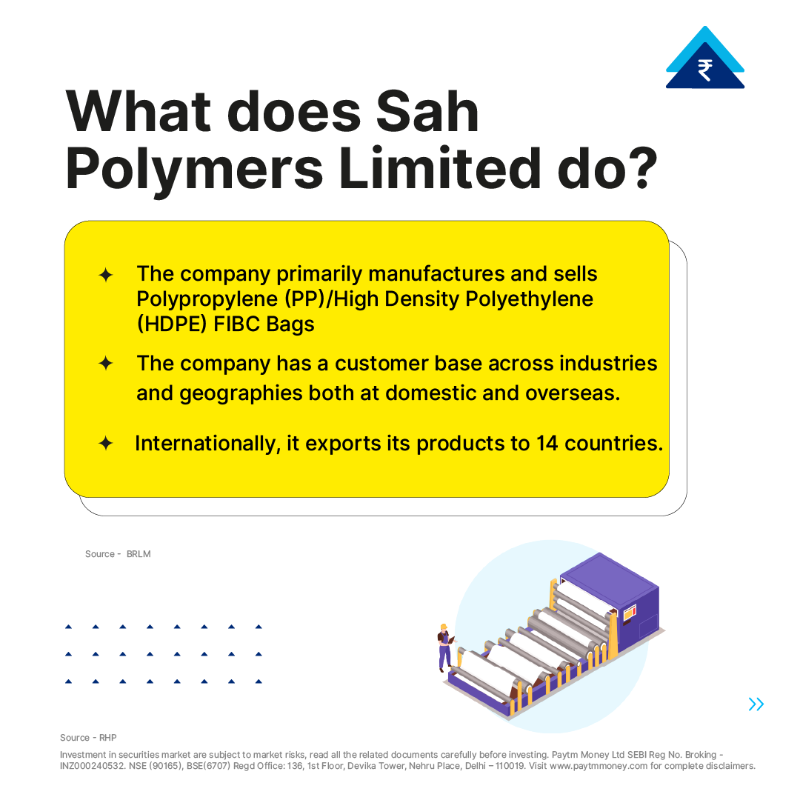 PaytmMoney's tweet photo. The year of IPOs is coming to an end.
Last but not the least:
Sah Polymers Limited IPO is now open!
#IPOAlert #SahPolymersIPO #IPOrush #MarketUpdate #StockMarketIndia