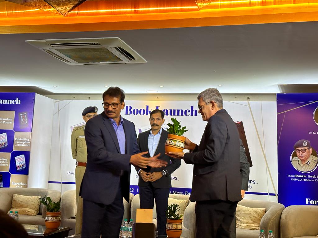 TR_Books_India's tweet photo. Dr K. Jayanth Murali’s book ‘Soliloquies on Future Policing: An Anthology on Emerging Technologies, Cybersecurity and Law Enforcement’, a Thomson Reuter India Legal publication, was launched at the Police Officer’s Mess, Egmore in Chennai this month. 
#DrKJayanthMurali #TNPolice https://t.co/Jouhqok1Tf