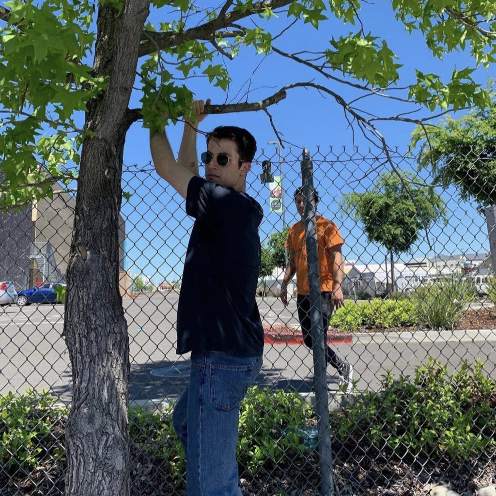 just hanging around