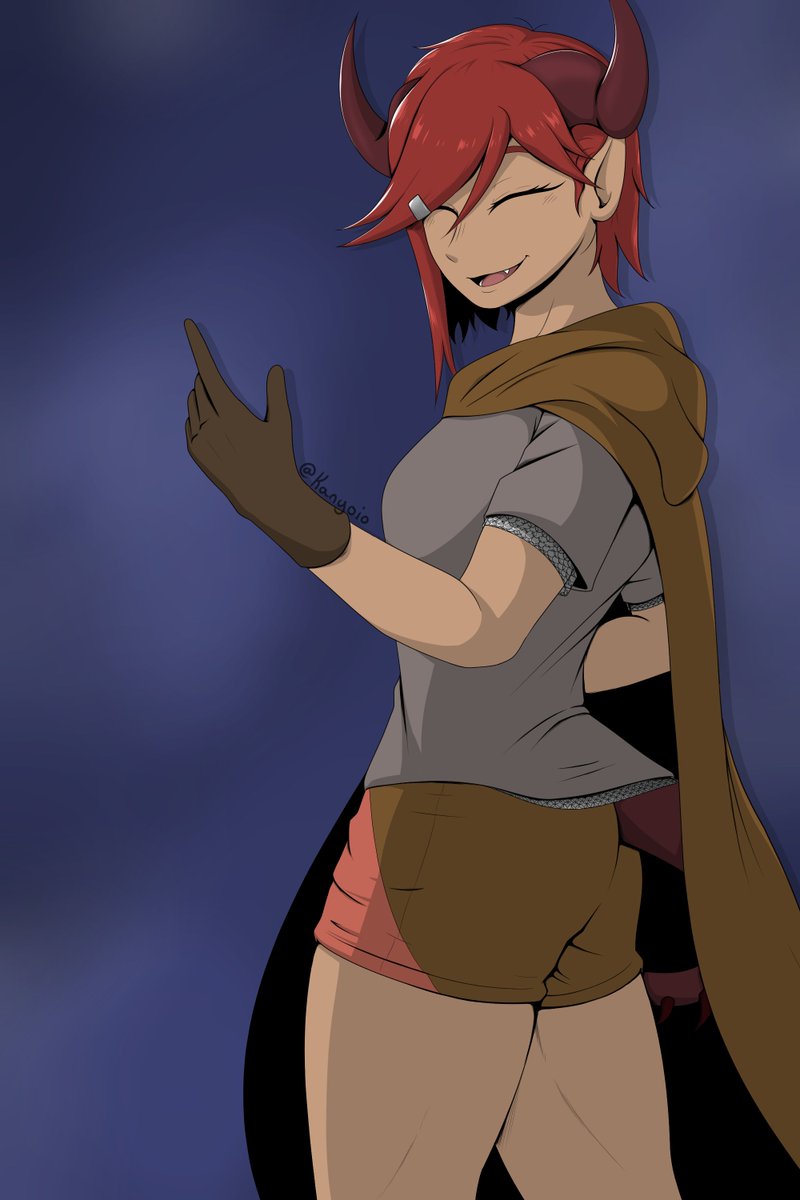 Kanyoio's tweet photo. First D&amp;D character https://t.co/OnA4UgO94k