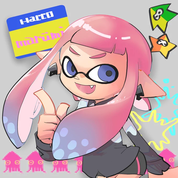 並べてかわいいアイコン②③ 