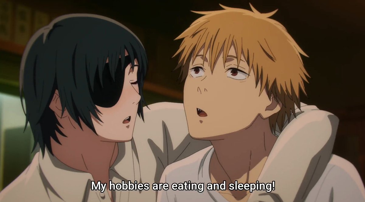 Chainsaw Man Denji Too Hungry To Sleep Season 1 Episode 1 - BiliBili