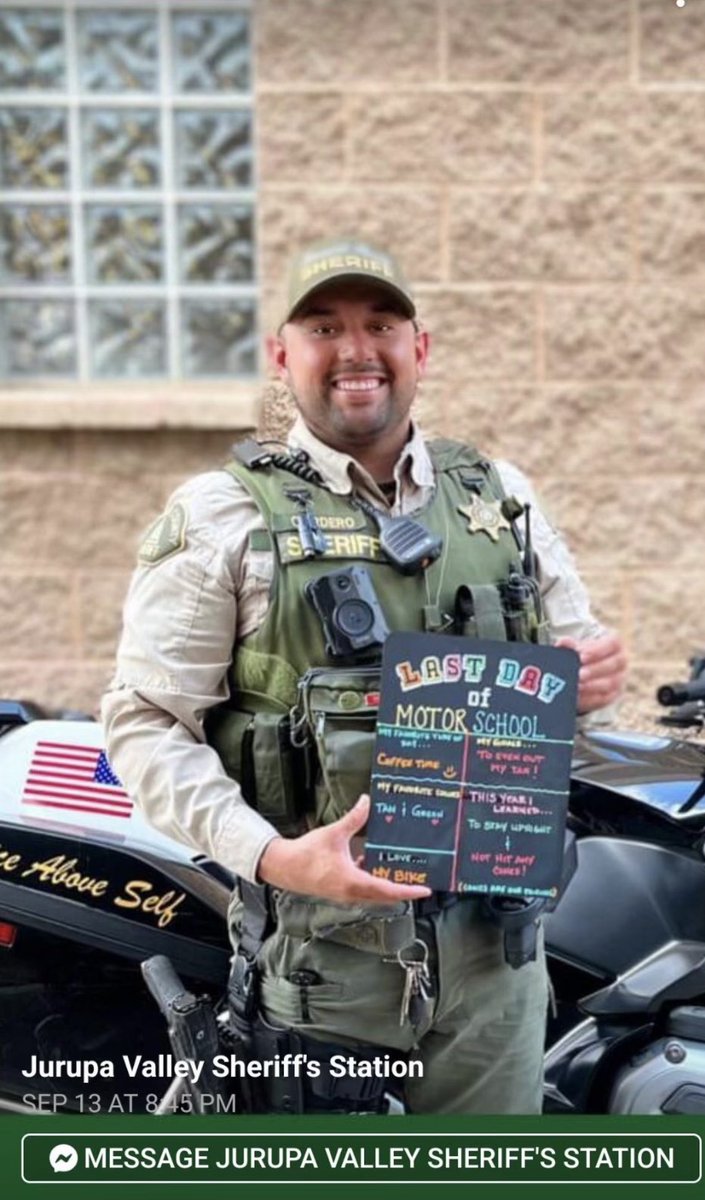 Our prayers go out to Deputy Cordero’s family and the entire <a href="/RSO/">Riverside County Sheriff</a> family during this difficult time. The <a href="/chinopolicedept/">Chino Police</a> are with you.