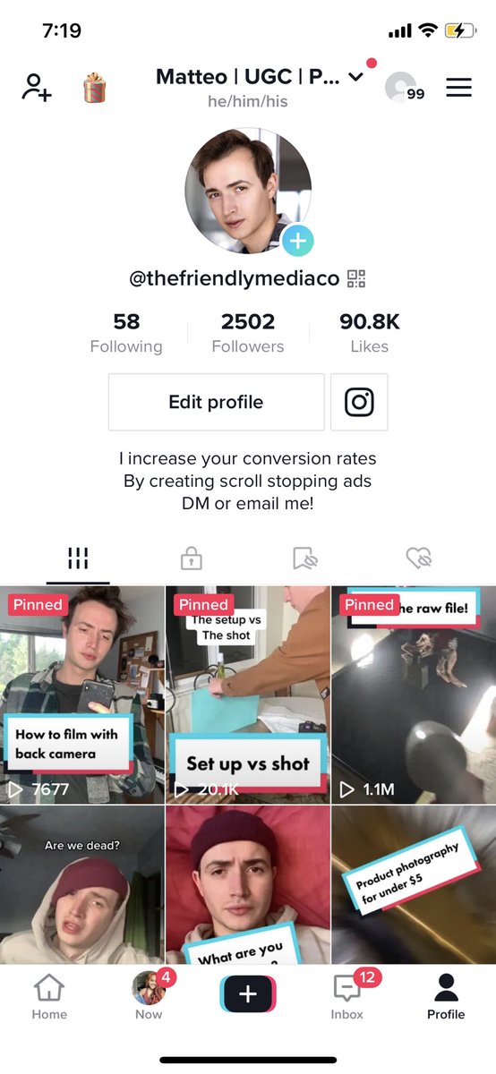 matteofriendUGC's tweet photo. This is your sign to keep posting no matter how slow it seems.

My photography video surpassed 1 million views?! And helped me gain 2000+ followers!!!

#ugc #ugccreatorsneeded #productphotography #ecommerce #shopifyowner https://t.co/DNulJzmvTc