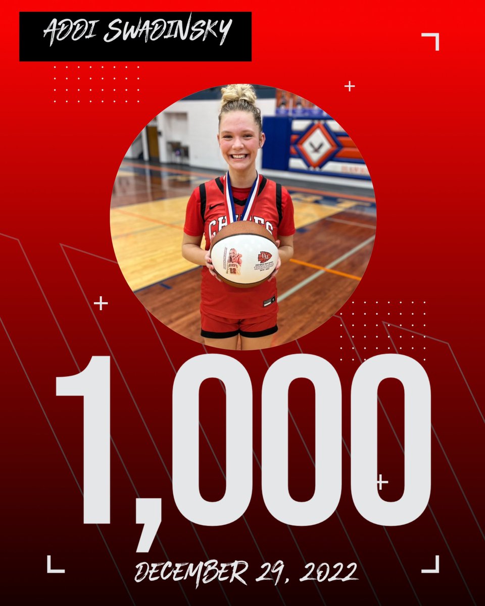 DMladychiefs's tweet photo. This kid hit a big milestone tonight and we couldn’t be happier for her! Way to go, Addi https://t.co/SUlurehINv
