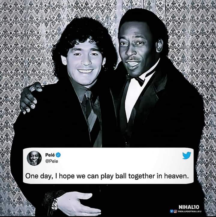 May the departed soul rest in peace condolences for family and friends/Fans. the legacy that king pele left us will remain for all history. The number jersey 10 will be remain till the sun /moon on the earth 🌍. Rest in peace #pele