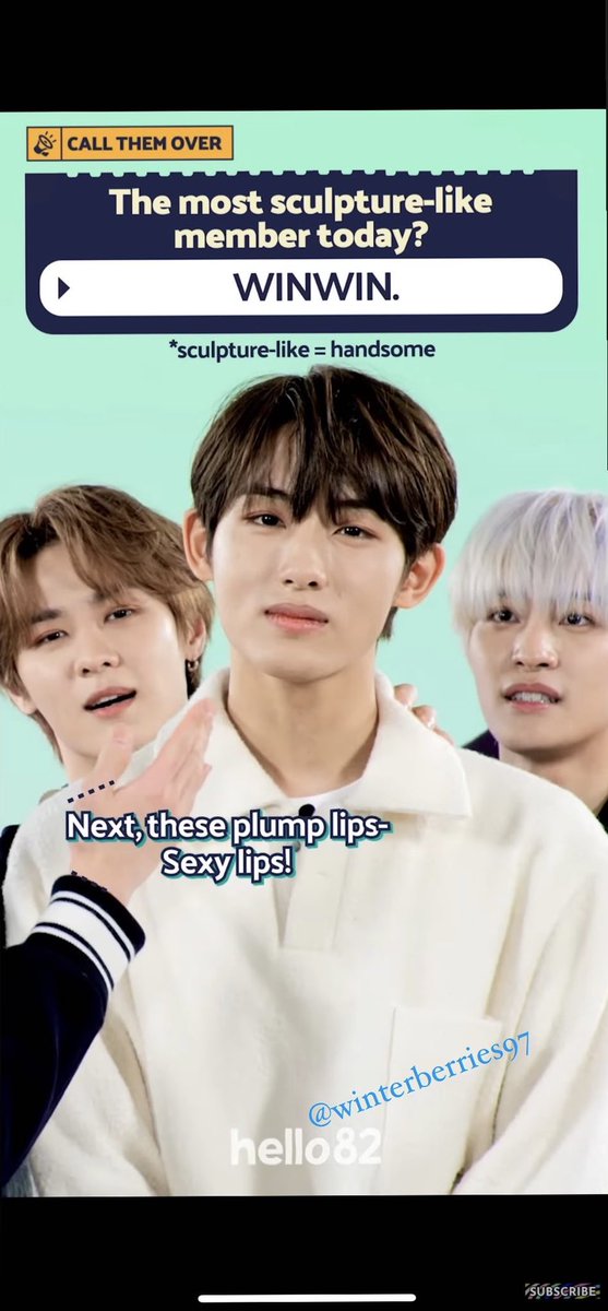 winterberries97's tweet photo. @hello82official @WayV_official My cheeks still hurt from smiling after watching this video hehe 😂🥰 Thank you @hello82official for showcasing winwin’s reverse charms! 💙
#Winwin #WayV #hello82 #WayVxhello82 #QuestionParade_WayV
🔗: https://t.co/4zRhRxI1ck https://t.co/y5UjGHcgr0