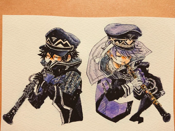 #今年も残りわずかなのでお気に入りの4枚を貼る 

とーらぶくん⚔️

イベントで審神者のお姉さん方とお話しして、来年は来派と兼さんを描きたいな😊 