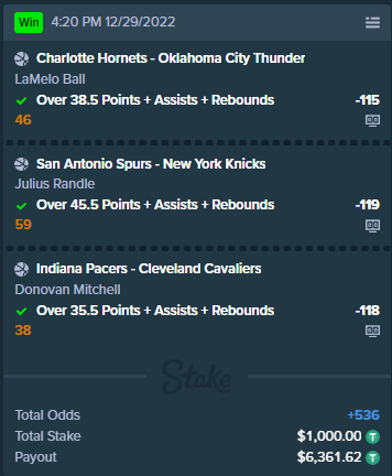ParlaysAreLife's tweet photo. BOOOOOM!!

The system wins again! The first member's parlay pops off! If you were on the fence get on into the discord server and LET'S HIT SOME LAYS! https://t.co/14xm7m8MOB
