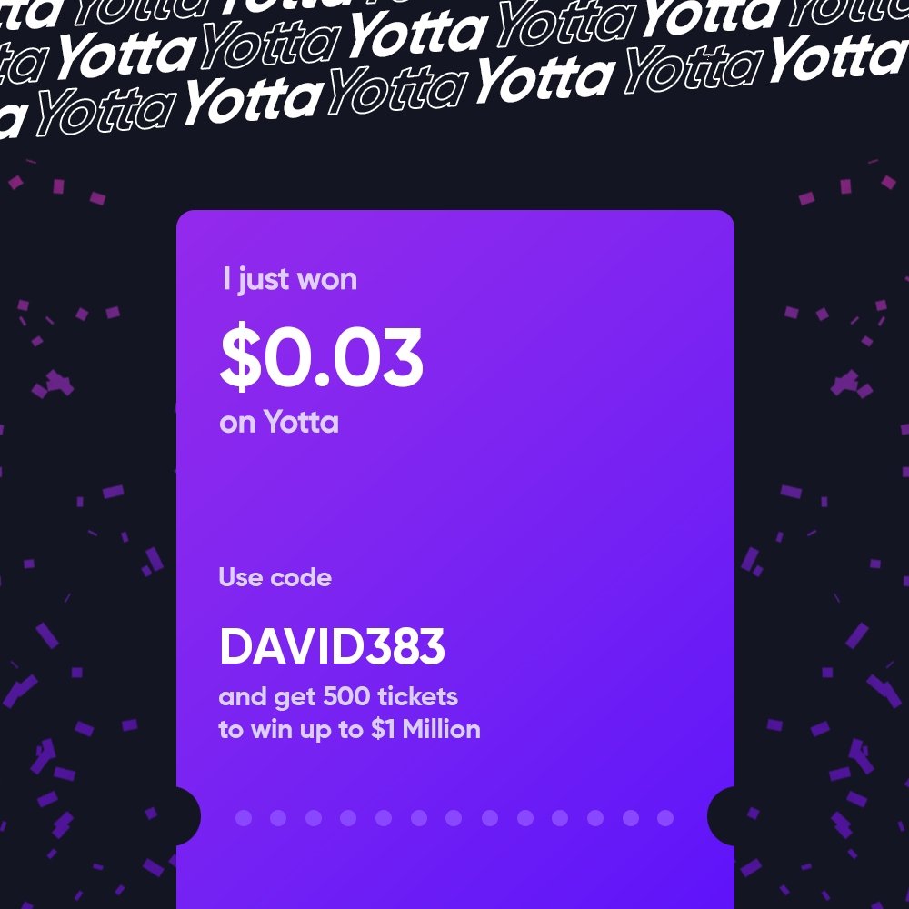 DavidMeirose's tweet photo. @YottaSavings https://t.co/TRpteXy6zu
