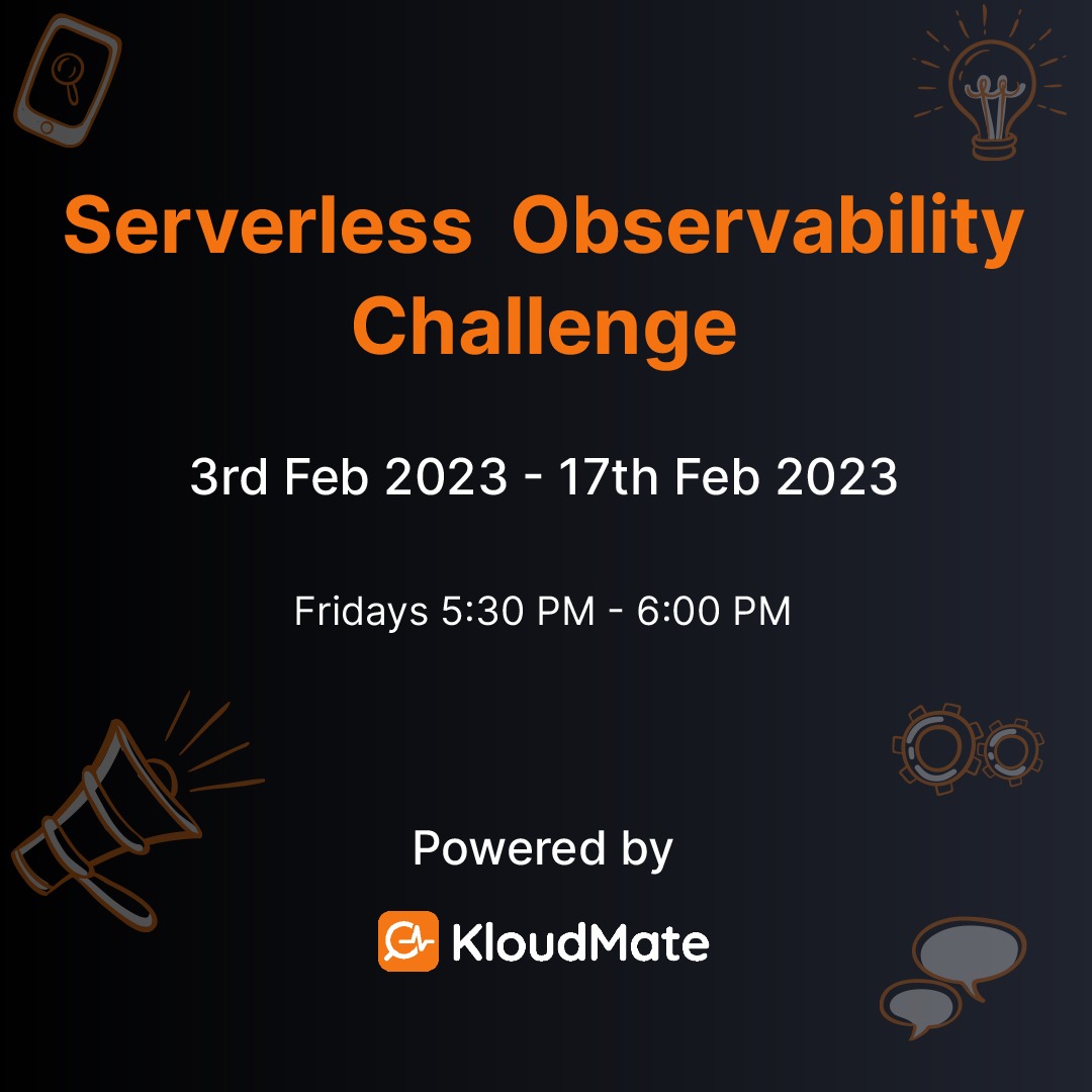 KonfHub's tweet photo. Techies, save the date!

@KloudMate brings you 3️⃣exciting weekly quizzes starting February 3rd, 2023.

Prizes of up to Rs. 10,000 up for grabs!

Know more: https://t.co/xuz09eDX1c

#KloudMate #KlouMateQuiz #Tech #Serverless #Quiz #TechEvent #TechQuizzes #Software #SoftwareTools https://t.co/z3GBjV3SAo