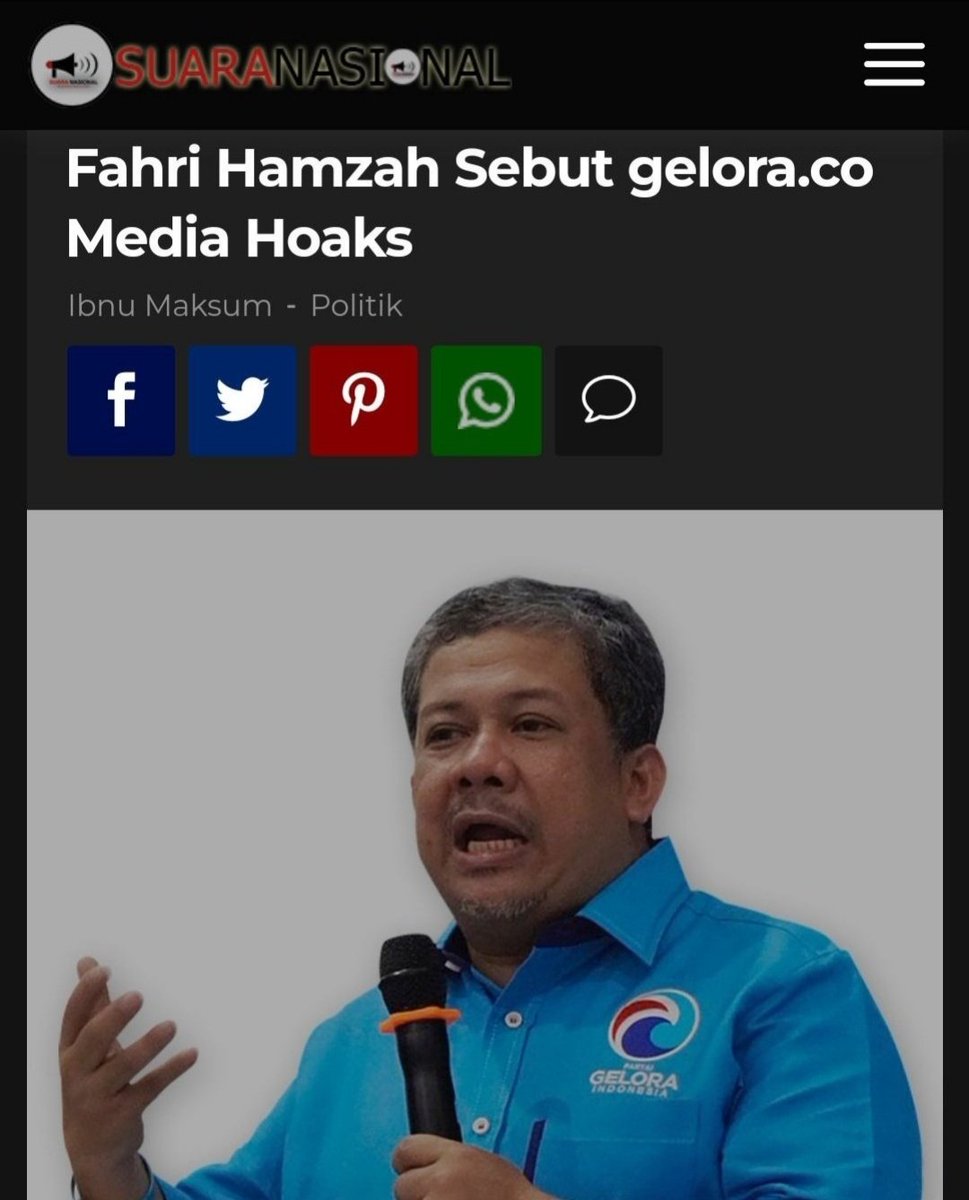StefanAntonio__'s tweet photo. .
.
INI SUDAH KETERLALUAN @geloraco !!!

Berpolitik harus tau Adab dan Etika ..
Bang @yunartowijaya yg bikin tuitan,
kenapa kalian @geloraco serang Keluarganya?!!

Berani kalian mengusik Keluarga seorang Laki-Laki, maka terima konsekuensimu !!

@dewanpers hrs tindak TEGAS !!
.
. https://t.co/g6ZMz0VtFS