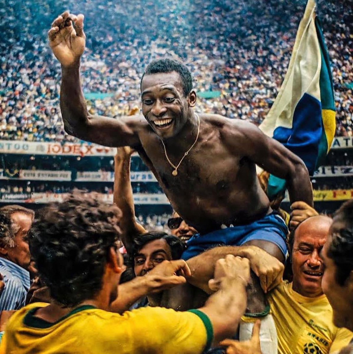 massunico's tweet photo. Descansa en Paz 👑 @Pele Leyenda 🙏 https://t.co/ht1vpxFghz