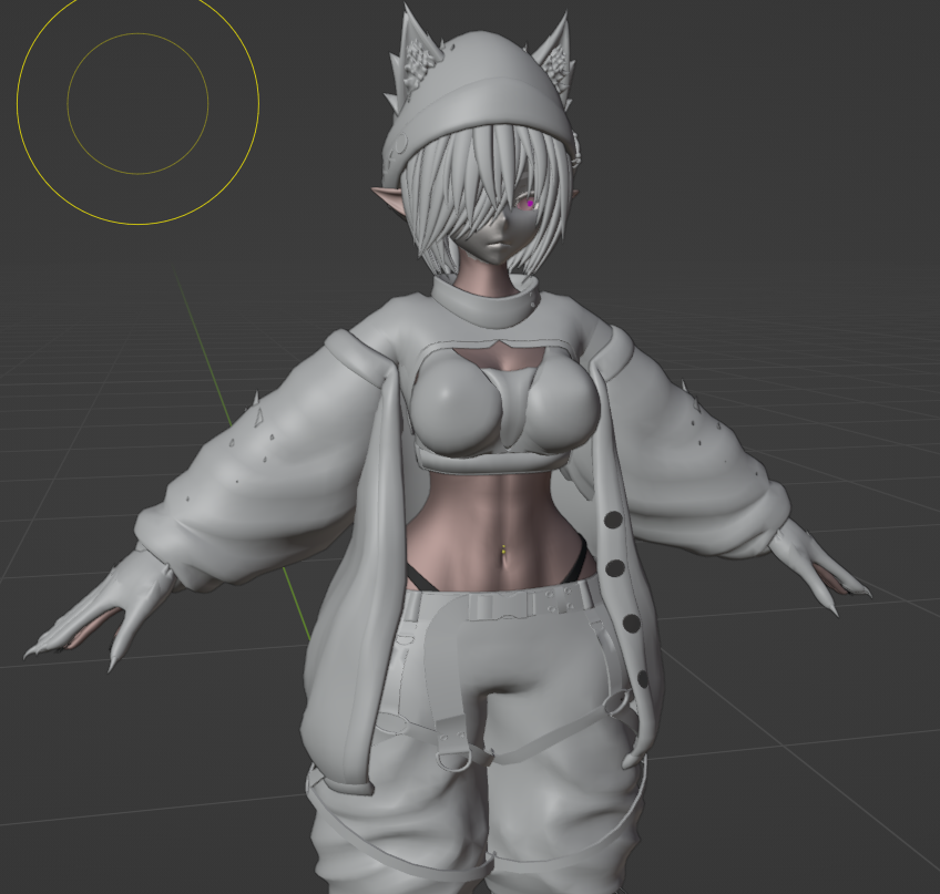 GothMomFallen's tweet photo. Finishing Up a feral Variant of my model!~
The Claws are something I had a rough Time with so we'll see! https://t.co/SfpHnpjD8J