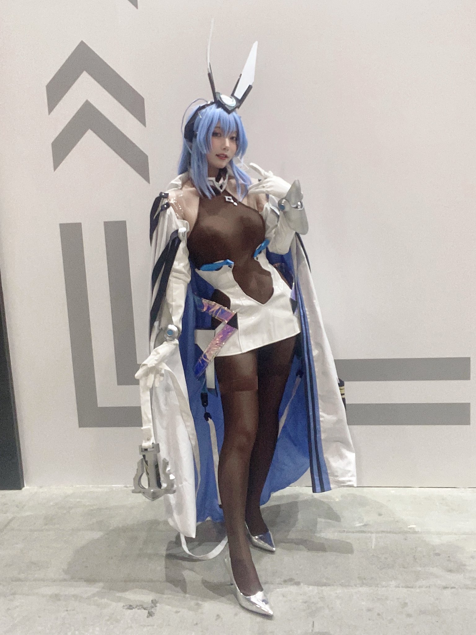 コスプレ】『アズレン』チェシャー、ニュージャージードレス