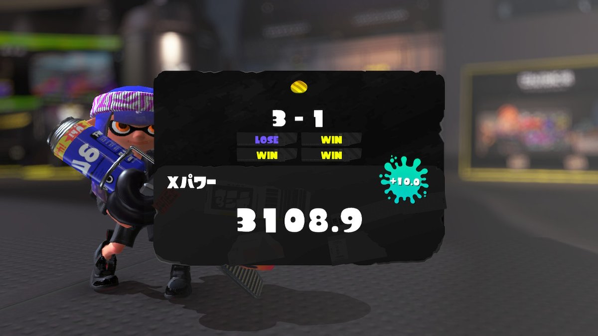 tt_lv_'s tweet photo. ロングブラスター全ルール3000！！！ #スプラトゥーン3 #Splatoon3 #NintendoSwitch https://t.co/01BPPlcLLw