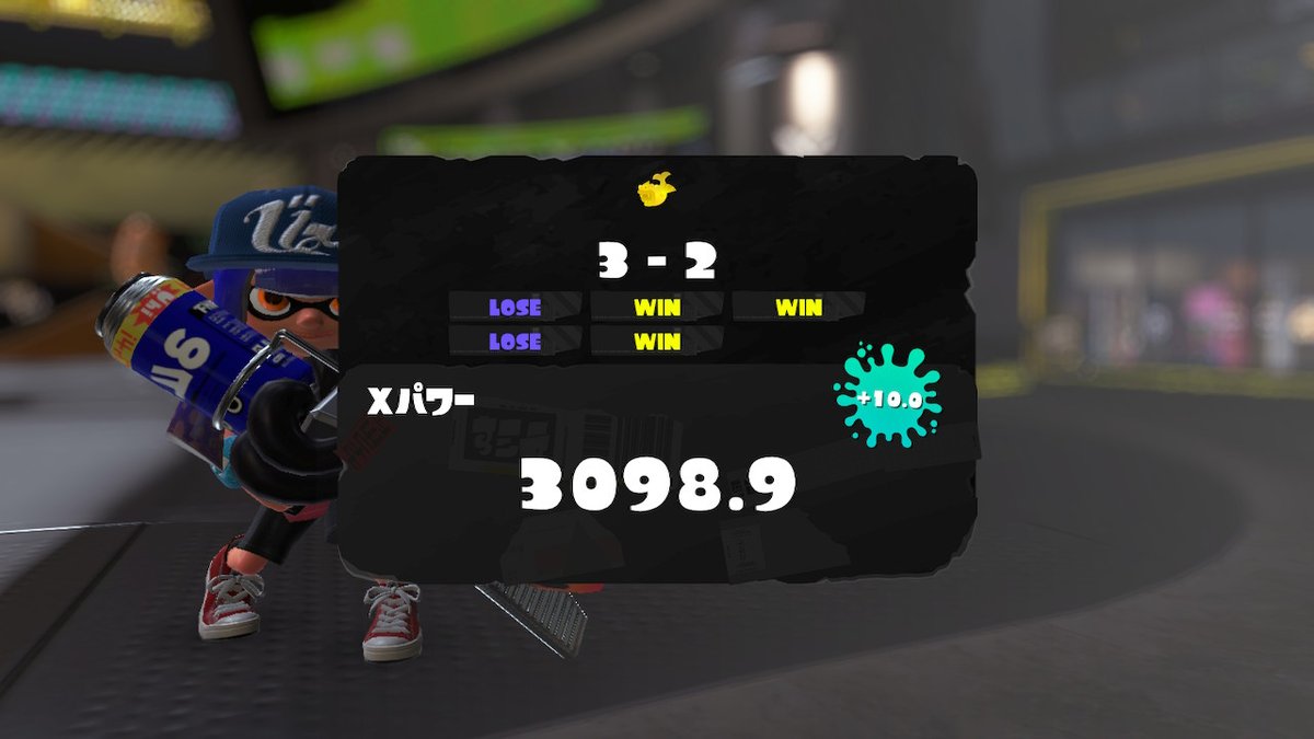 tt_lv_'s tweet photo. ロングブラスター全ルール3000！！！ #スプラトゥーン3 #Splatoon3 #NintendoSwitch https://t.co/01BPPlcLLw