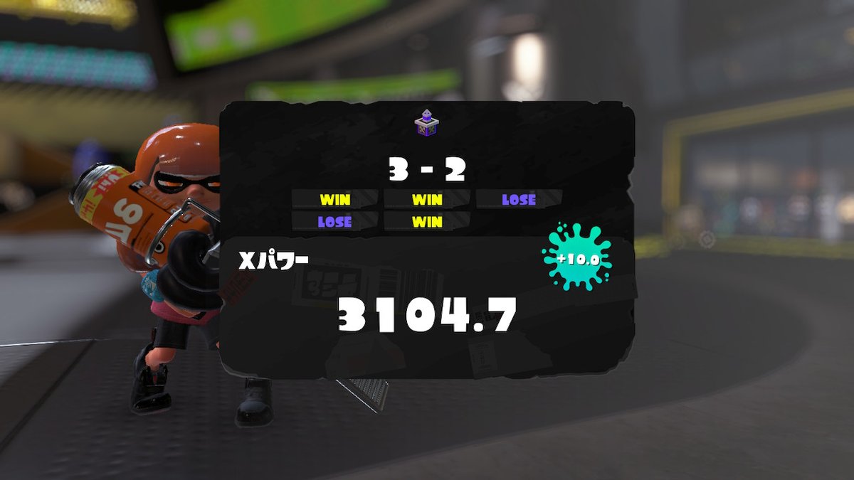 tt_lv_'s tweet photo. ロングブラスター全ルール3000！！！ #スプラトゥーン3 #Splatoon3 #NintendoSwitch https://t.co/01BPPlcLLw