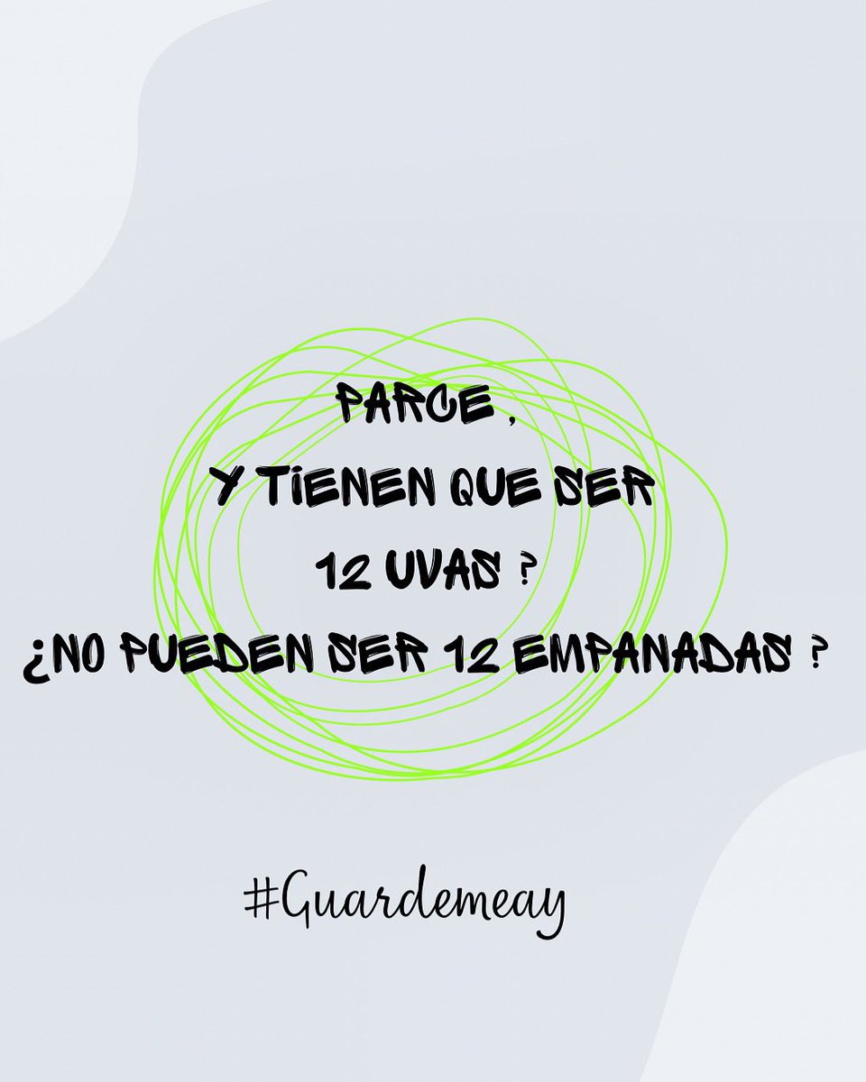 aristigarpipe's tweet photo. Pues , pregunto yo , no se ud que dice 
INSTAGRAM | @ guardemeay
#felizaño #gonorrea #frases #Medellín #fraseschimbas #paisa #empanada #guardemeay https://t.co/5WhLymNcOu
