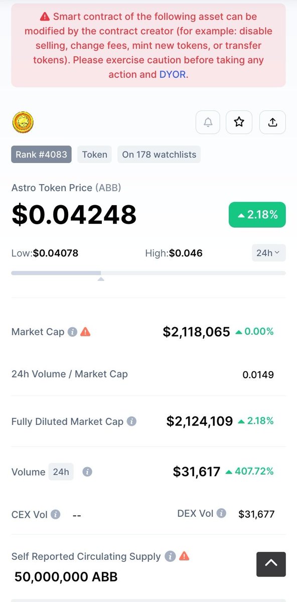 samsungsv19's tweet photo. Breaking news: Solana and ABB token taking a huge hit. AstroBabies is not looking strong. Holders deserve to know what's going on. Can you give us the scoop on how the project is holding up and any plans to keep the earnings rolling in? #AstroBabies #NFTs #cryptocurrency https://t.co/fsbC0PsBkq