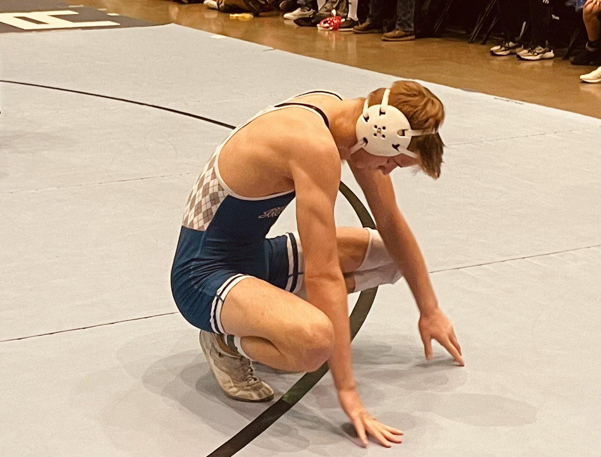 SNC ‘22, end of an era.  It’s these moments right before facing my opponent, taking time to clear my mind,focus on the win, grateful to be where I am &amp; for the people who helped me get here.  3rd place is something I am proud of.  I learned today. The  #roadtostate continues….
