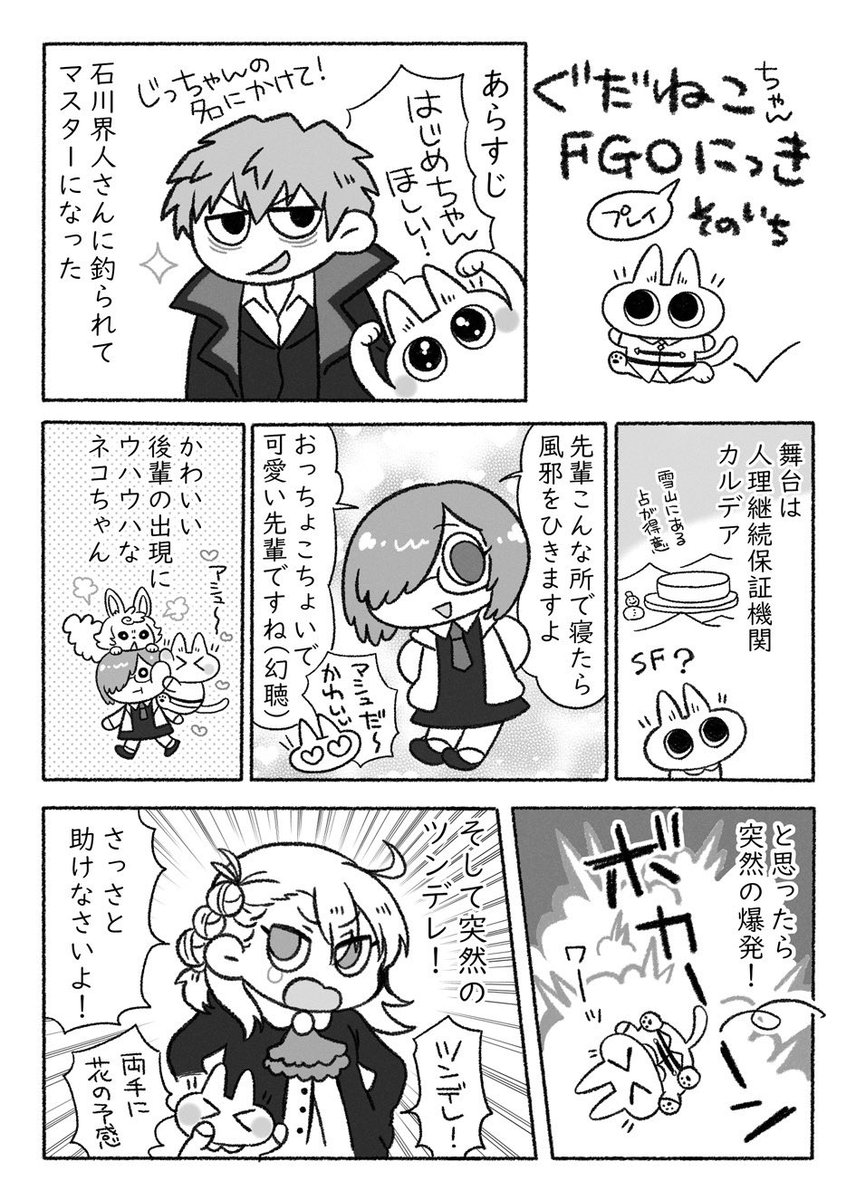 ぐだネコちゃんFGOプレイ日記ふりかえり 