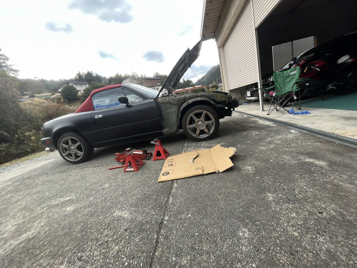 ChildcareRider's tweet photo. 仕事納めたと思ったら
濃厚接触者になり用心して予定全消し😇
ちまちまレストアの時間できたのはありがたい https://t.co/wKoIYlq2C3