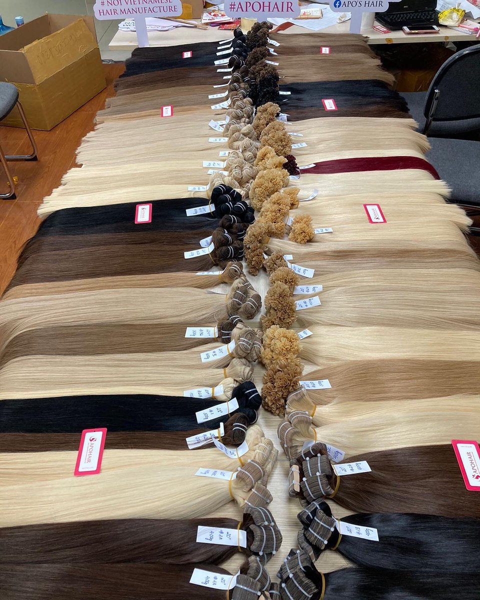WEF HAIR HUMAN HAIR FROM APOHAIR COMPANY IN VIETNAM  🥰🥰🥰
✅ 100% human
✅ Double quality
✅Soft and smooth
✅ the best price
MY VIA: 84 989314396 (my whatsapp)
#clipin #clipon #hairextensions #hairextension #clipinhairextension #cliponhairextensions #hairextensions #longhair