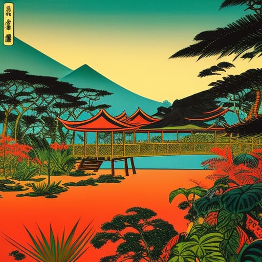 Retro Shin-Hanga landscape series

6/10

creator.nightcafe.studio/u/Tropnave <a href="/NightcafeStudio/">NightCafe Studio</a> 

#AIart #aiartcommunity #AIイラスト #新版画 #landscapepainting #woodblock #風景画 #Retro #VintageStyle