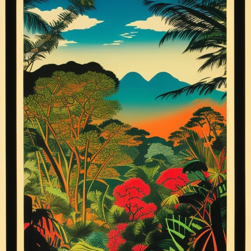 Retro Shin-Hanga landscape series

10/10

creator.nightcafe.studio/u/Tropnave <a href="/NightcafeStudio/">NightCafe Studio</a> 

#AIart #aiartcommunity #AIイラスト #新版画 #landscapepainting #woodblock #風景画 #Retro #VintageStyle