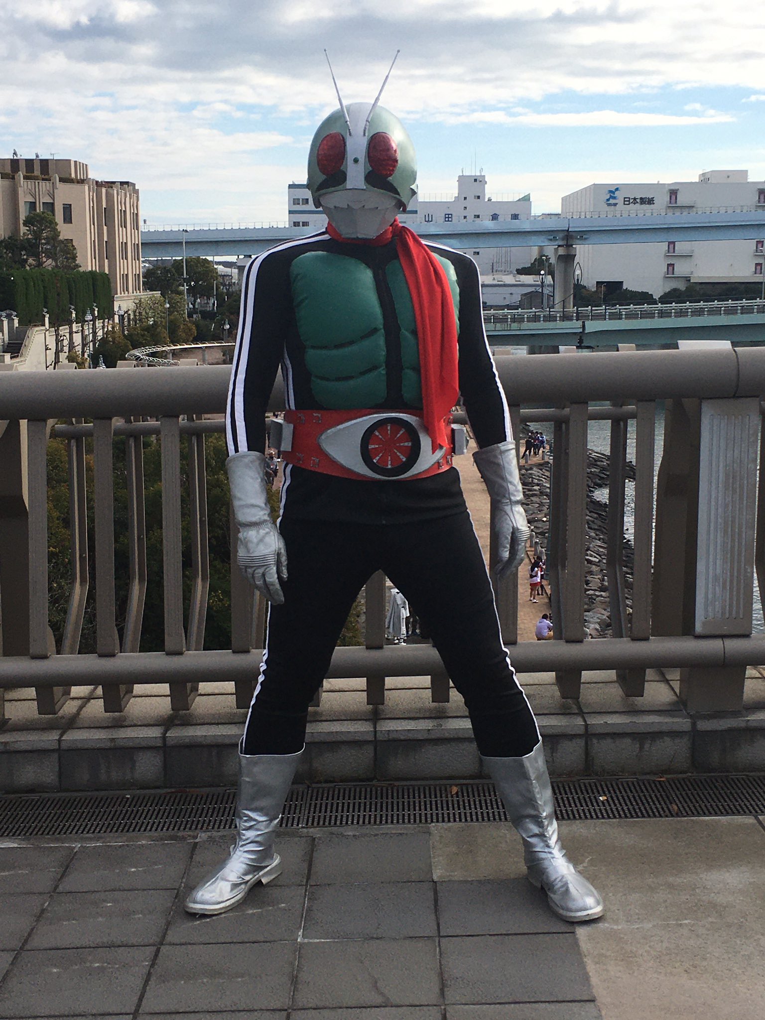 仮面ライダーゲッコウ　1/1スケール コスプレ用フルスーツ 完成品 仮面ライダーカブト コスプレ衣装 1/1