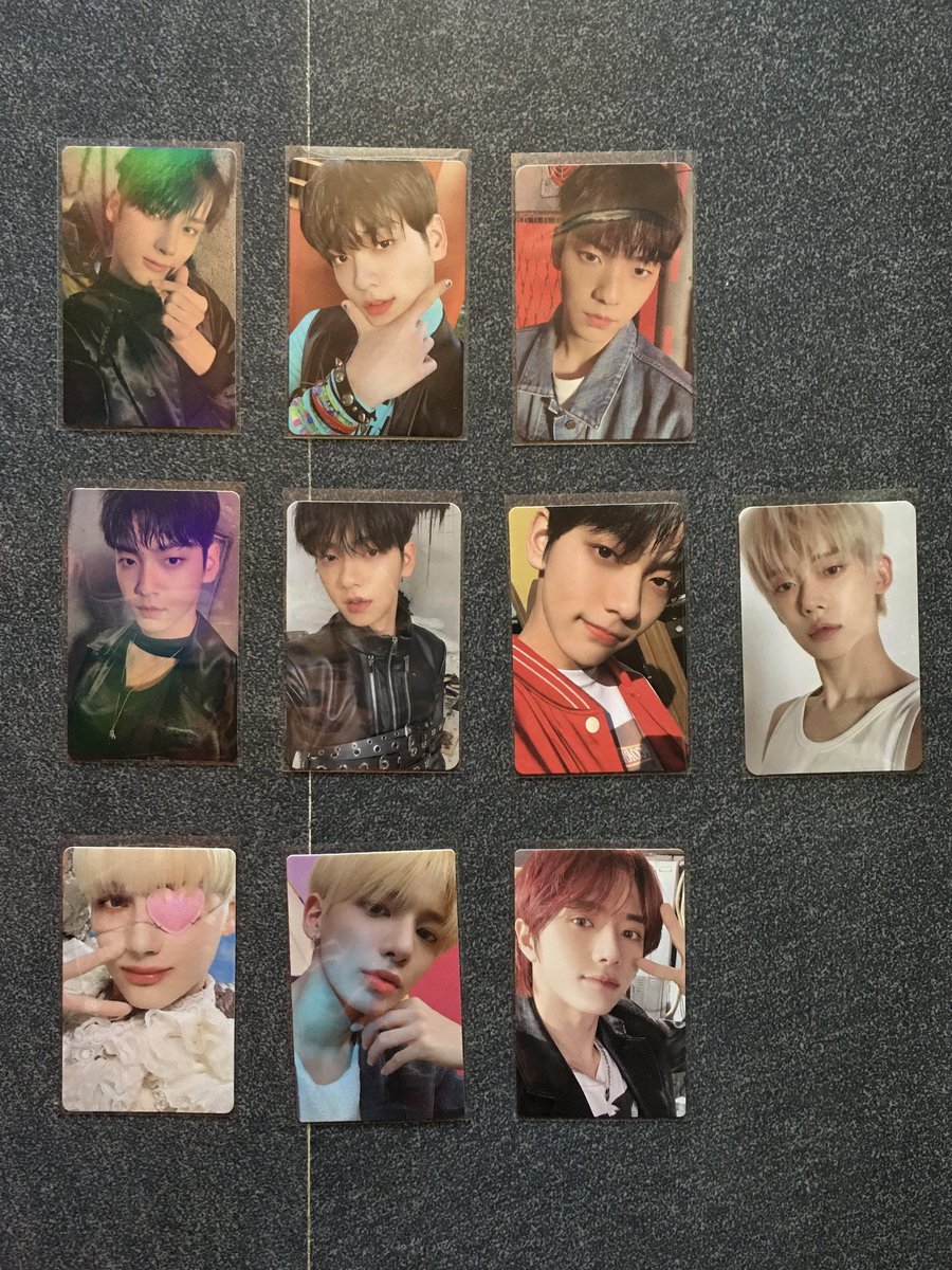 EllipsisSeries's tweet photo. #ellipsisells
WTS/LFB

Whole set for only 1.5k (parang 150php per pc na lang 😭) Mostly Soobin. 

Payment is payo or within 24 hrs. 

rfs: Will quit collecting na huhu 🥺

Feel free to comment or message me. https://t.co/80VhFBTgje
