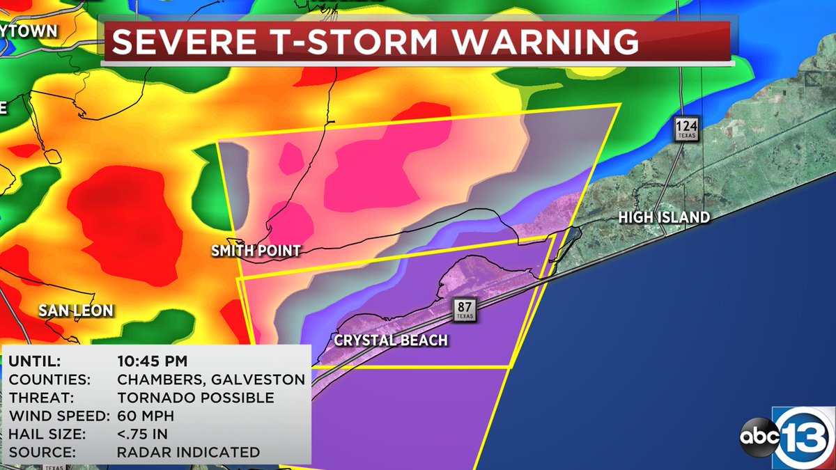 Houston Weather on Twitter "A SEVERE THUNDERSTORM WARNING has been